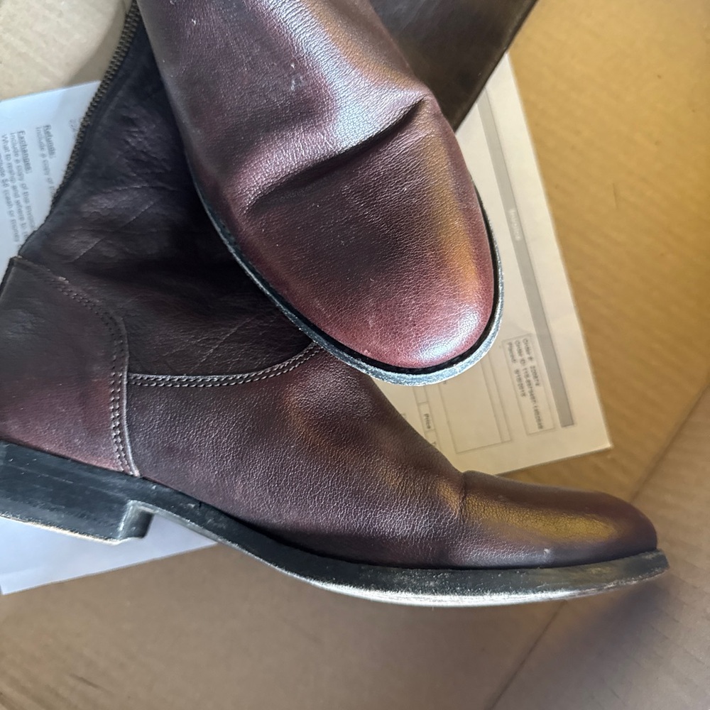 Frye Melissa Leather Riding Boots - Picture 10 of 10